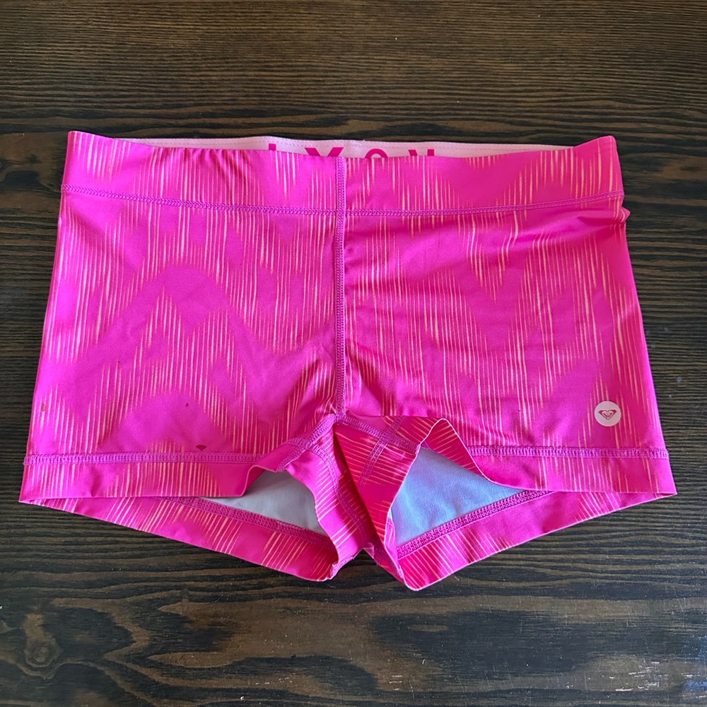 Roxy Pink and Orange Athletic Shorts